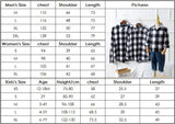 Family Matching Christmas Plaid Mother Daughter Shirts