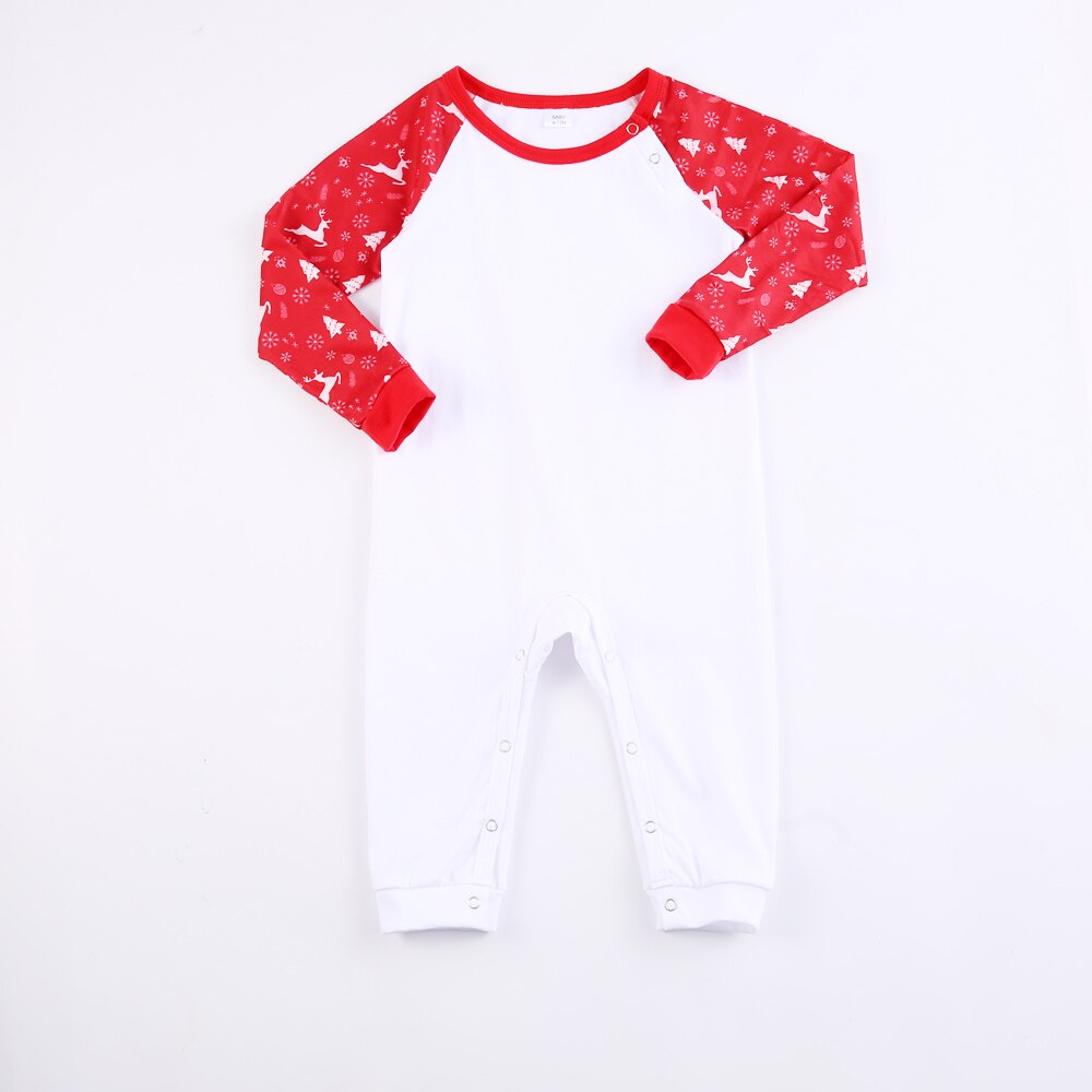 Christmas Pajamas Family Matching Outfits Father Mother Kids Sleepwear