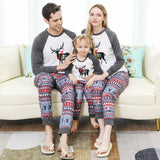 Christmas Pajamas Family Matching Outfits Father Mother Kids Sleepwear