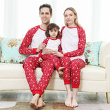 Christmas Pajamas Family Matching Outfits Father Mother Kids Sleepwear
