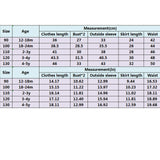 12M-5Y Fall Spring Kids Baby Girl Halloween O-Neck Suit 2 Pcs Set