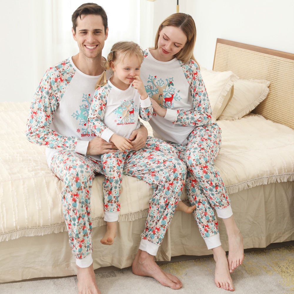 Family Matching Christmas Pajamas Set Family Look