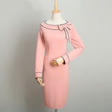 Mother Daughter Bow Pink Dress Family Matching Dress
