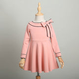 Mother Daughter Bow Pink Dress Family Matching Dress