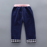 Baby Boy Girl Suit Fashionable Long Sleeve Ripped Sets 2 Pcs