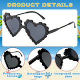 Kids Baby Cartoon Heart Sunflower Fruit Rabbit Ears Sunglasses