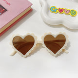 Kids Baby Cartoon Heart Sunflower Fruit Rabbit Ears Sunglasses