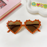 Kids Baby Cartoon Heart Sunflower Fruit Rabbit Ears Sunglasses