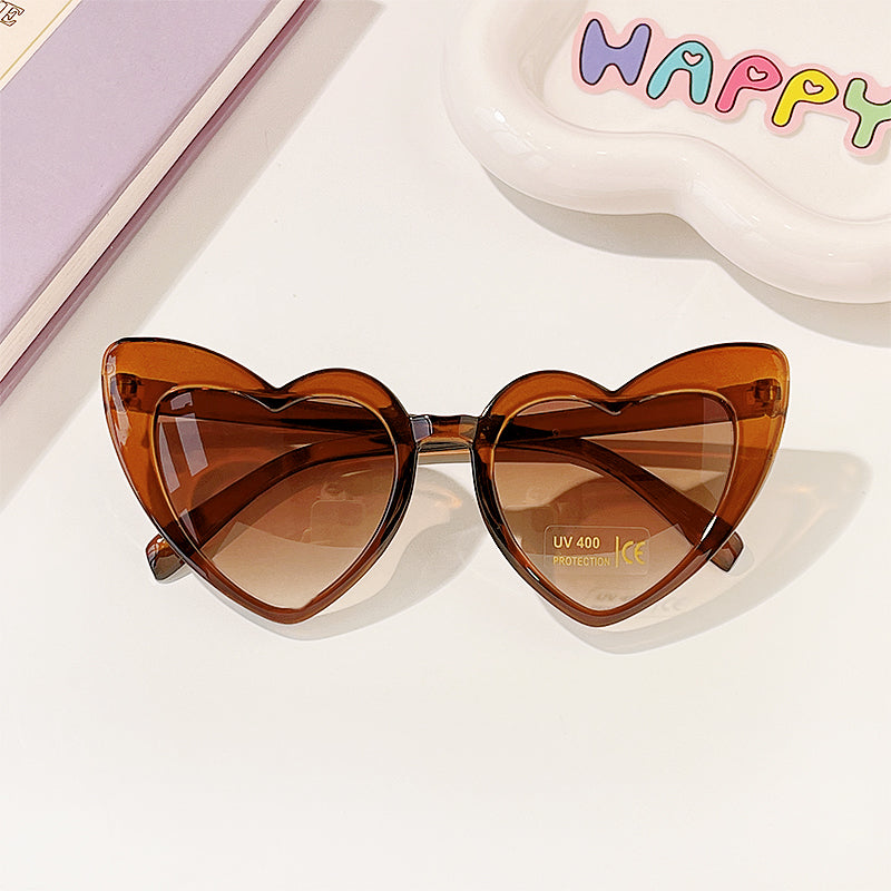Kids Baby Cartoon Heart Sunflower Fruit Rabbit Ears Sunglasses