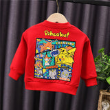 Spring Autumn Kid Baby Boys Girl Cartoon Cotton Shirts