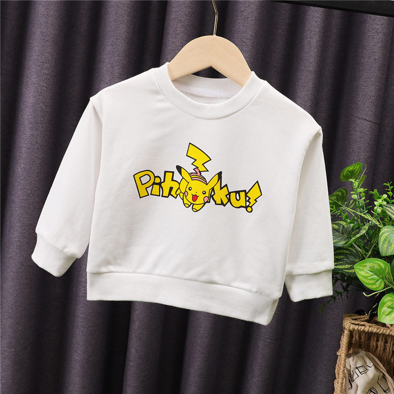 Spring Autumn Kid Baby Boys Girl Cartoon Cotton Shirts