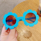 Kid Star Cartoon Round Colors Sunglasses UV400 Goggles Eyewear