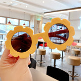 Kid Star Cartoon Round Colors Sunglasses UV400 Goggles Eyewear