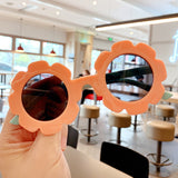 Kid Star Cartoon Round Colors Sunglasses UV400 Goggles Eyewear