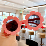 Kid Star Cartoon Round Colors Sunglasses UV400 Goggles Eyewear