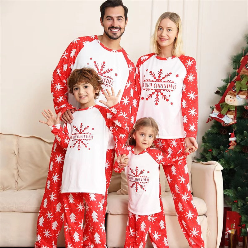 Family Matching Christmas Mommy and Me Pajamas