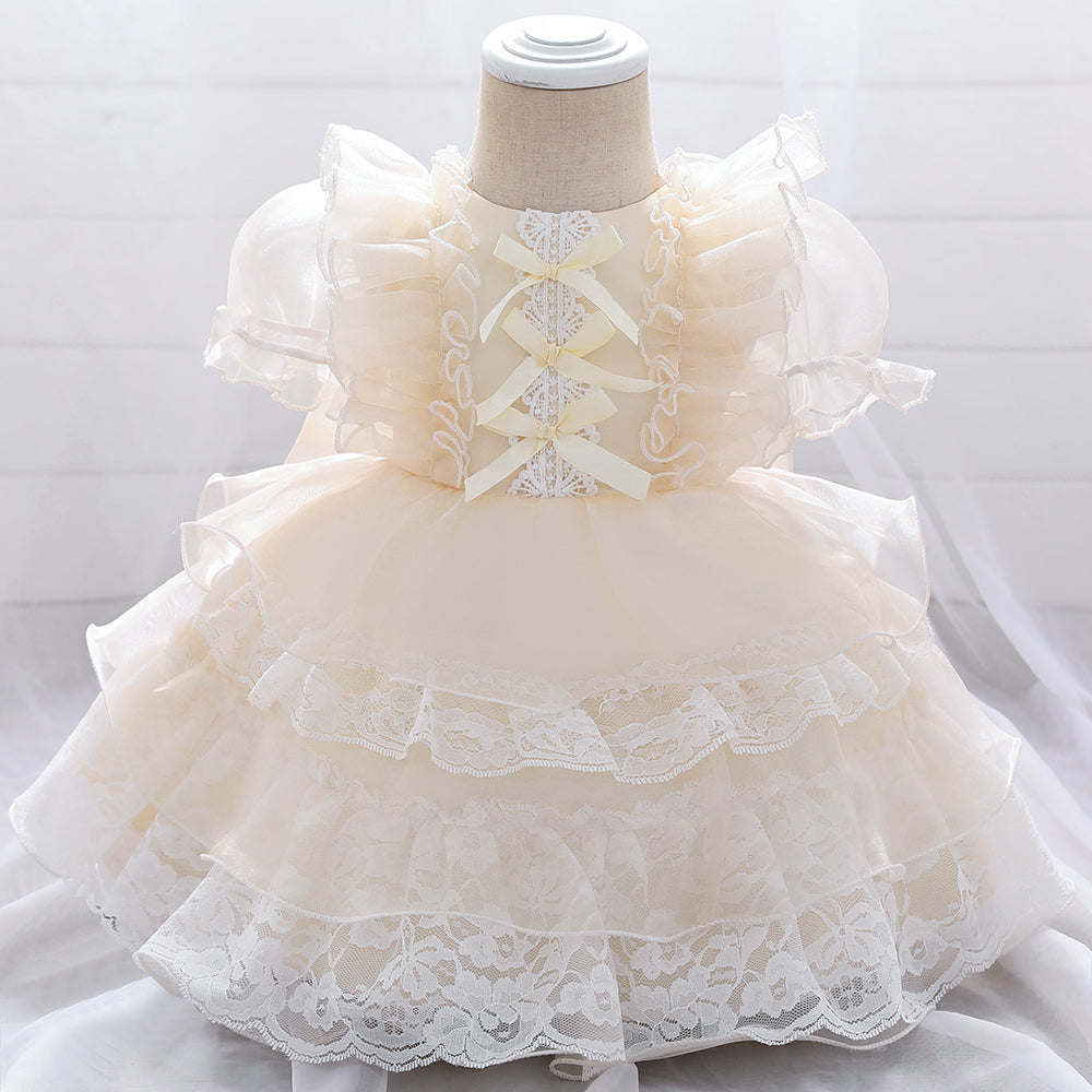 Baby Girl Infant Party Wedding Baptism Prom Princess Dresses