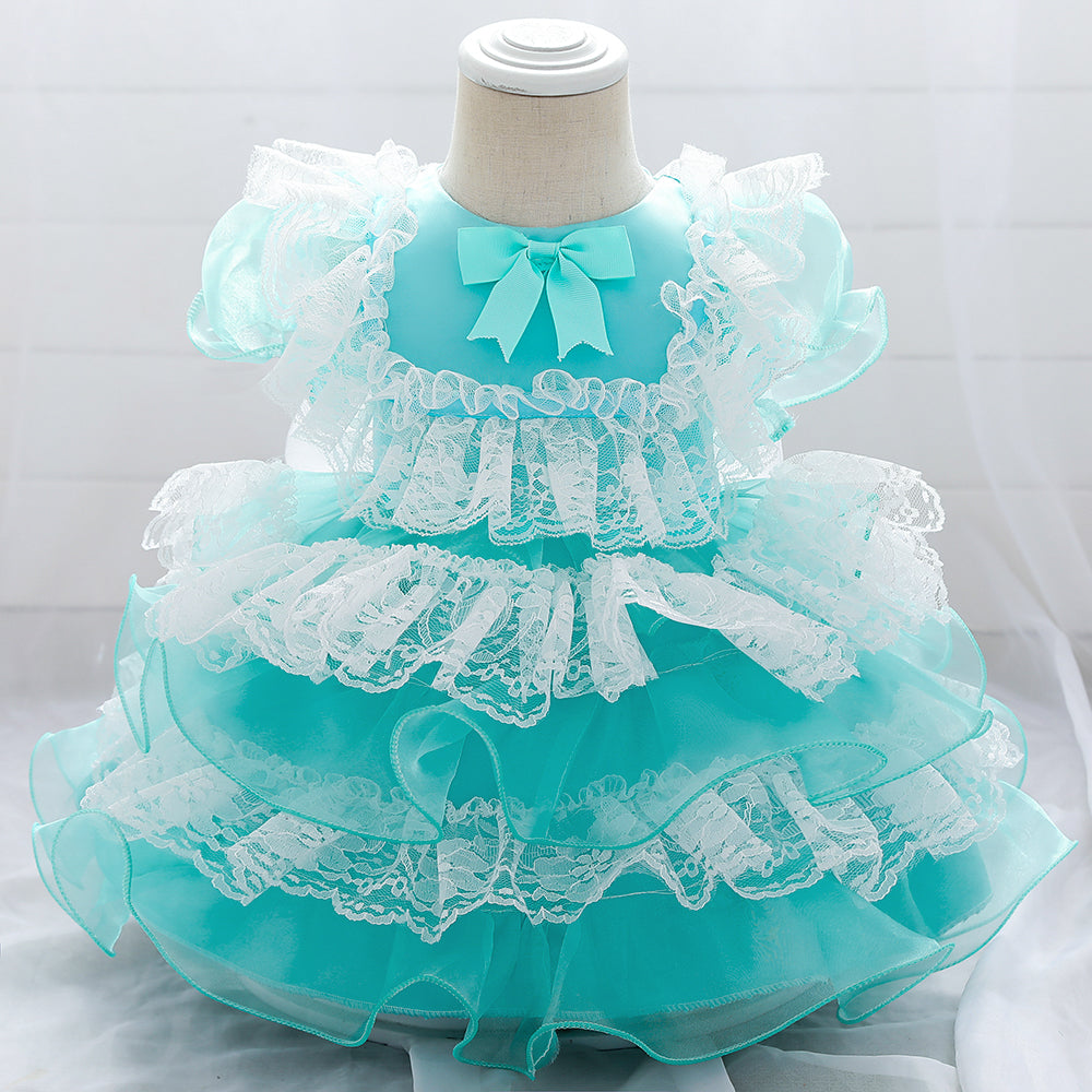 Baby Girl Infant Party Wedding Baptism Prom Princess Dresses