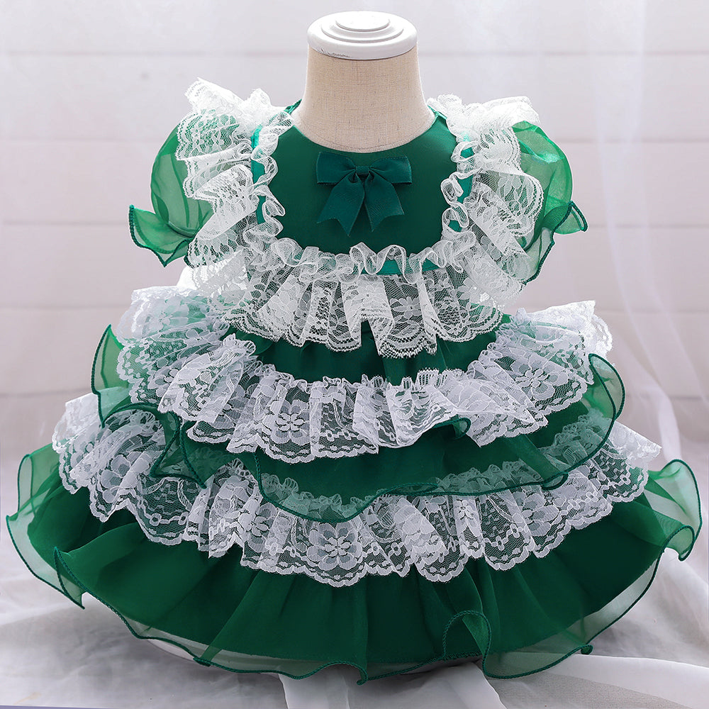 Baby Girl Infant Party Wedding Baptism Prom Princess Dresses