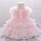 Baby Girl Infant Party Wedding Baptism Prom Princess Dresses
