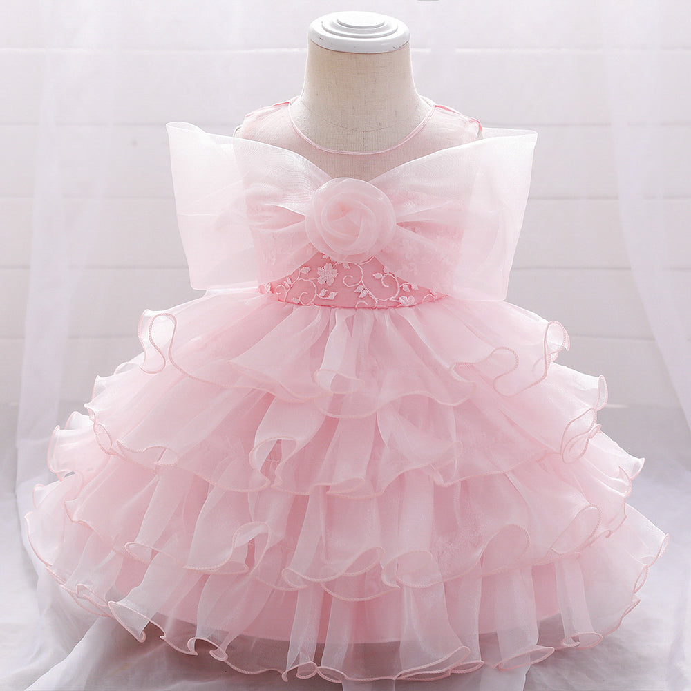 Baby Girl Infant Party Wedding Baptism Prom Princess Dresses