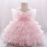 Baby Girl Infant Party Wedding Baptism Prom Princess Dresses