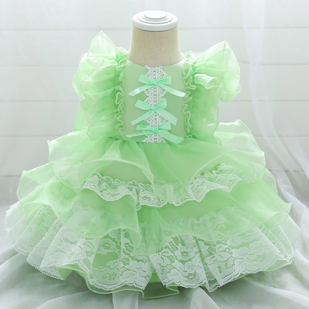 Baby Girl Infant Party Wedding Baptism Prom Princess Dresses
