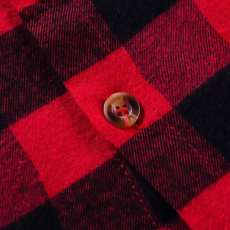 Kid Baby Boy Plaid European American Blouses Shirt