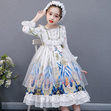 Original Design Kid Girl Princess Skirt Lolita Dress 4-14 Years