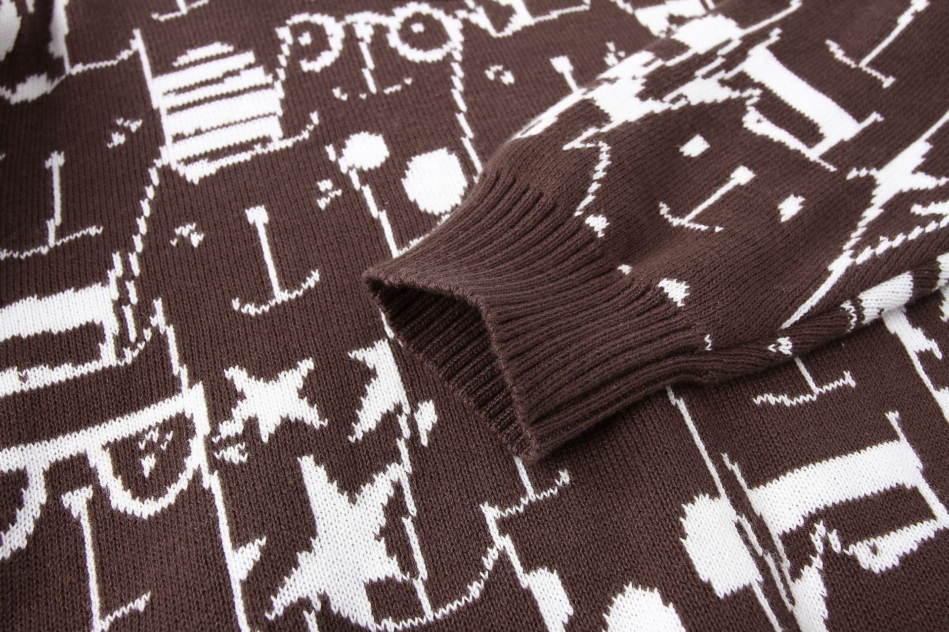 Kid Baby Boy Autumn Winter Loose Straight Shoulder Sweater