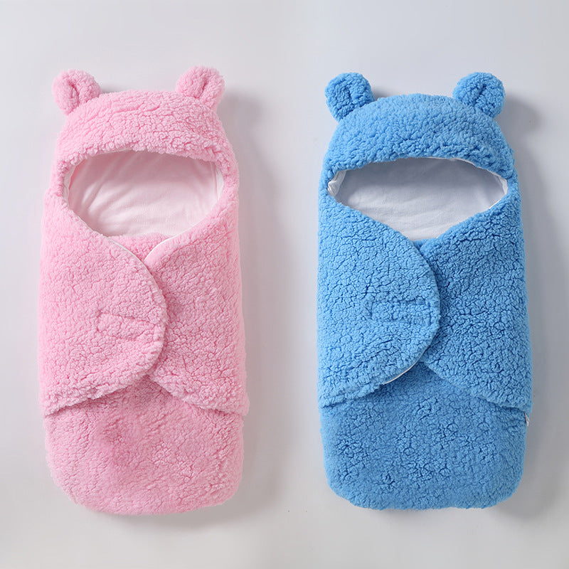 Baby Quilt Towel Cashmere Cotton Thickened Warm Sleeping Pajamas
