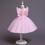 Kid Baby Girl Princess Pomfret Wedding Dress