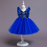 Kid Baby Girl Princess Pomfret Wedding Dress