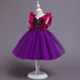 Kid Baby Girl Princess Pomfret Wedding Dress