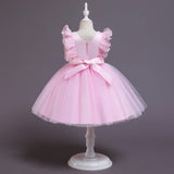 Kid Baby Girl Princess Pomfret Wedding Dress