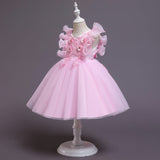 Kid Baby Girl Princess Pomfret Wedding Dress