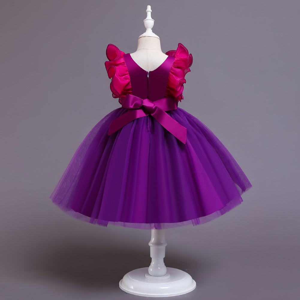 Kid Baby Girl Princess Pomfret Wedding Dress