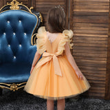 Kid Baby Girl Princess Pomfret Wedding Dress