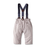 Baby Boy Suit Long Sleeve Fashionable Gentlemen 2 Pcs Sets