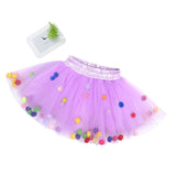 Baby Girls Tutu Elastic Waist Princess Tulle Colorful Mini Skirts