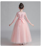 Kid Girl Princess Party Performance Costumes Dress