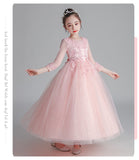 Kid Girl Princess Party Performance Costumes Dress