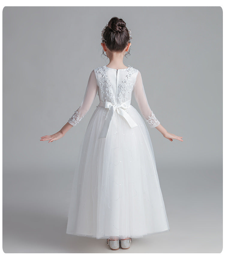 Kid Girl Princess Party Performance Costumes Dress