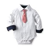 Autumn Long Sleeve Baby Boy Set 3 Pcs Sets Suit