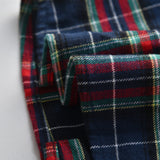 Kids Boys Plaid Spring and Autumn Long Sleeve 3 Pcs Suit