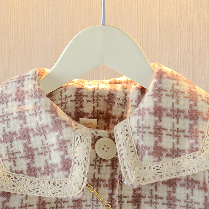 Winter Baby Girl Fashion Coats Korean Jacket