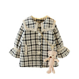 Winter Baby Girl Fashion Coats Korean Jacket