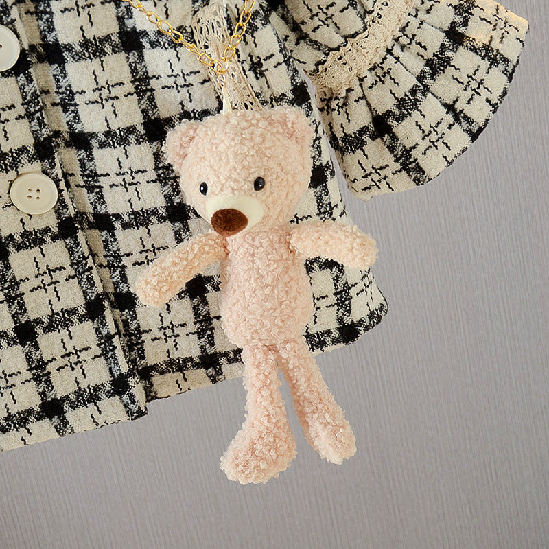Winter Baby Girl Fashion Coats Korean Jacket