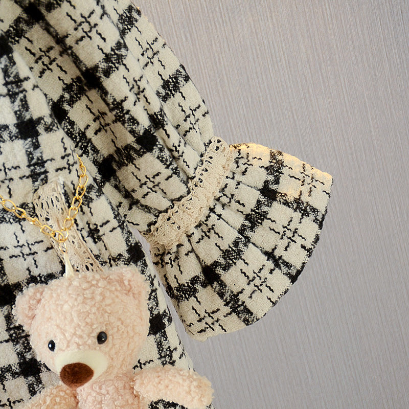 Winter Baby Girl Fashion Coats Korean Jacket