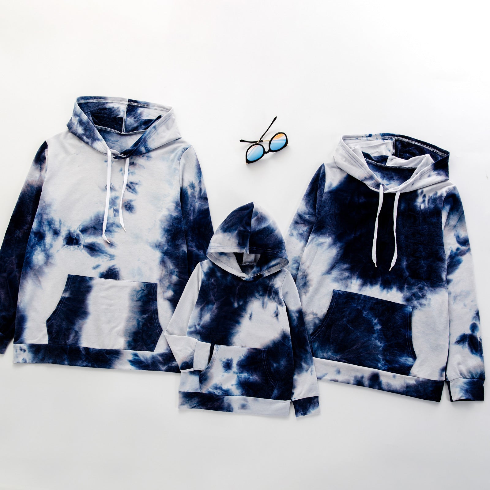 Tie-dyed Shirts Tops Parent-child Christmas Wearing Family Matching